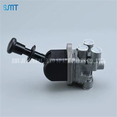 Semi caminhão com válvula manual